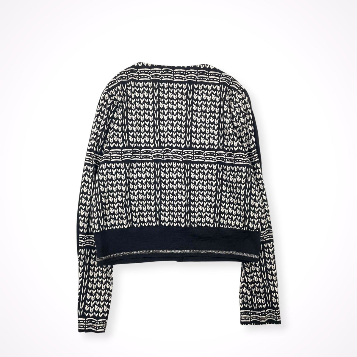 MODENE MLLE / ハンドペイント柄ジャケット カーディガン 参考定価：35,000程度 SIZE:40