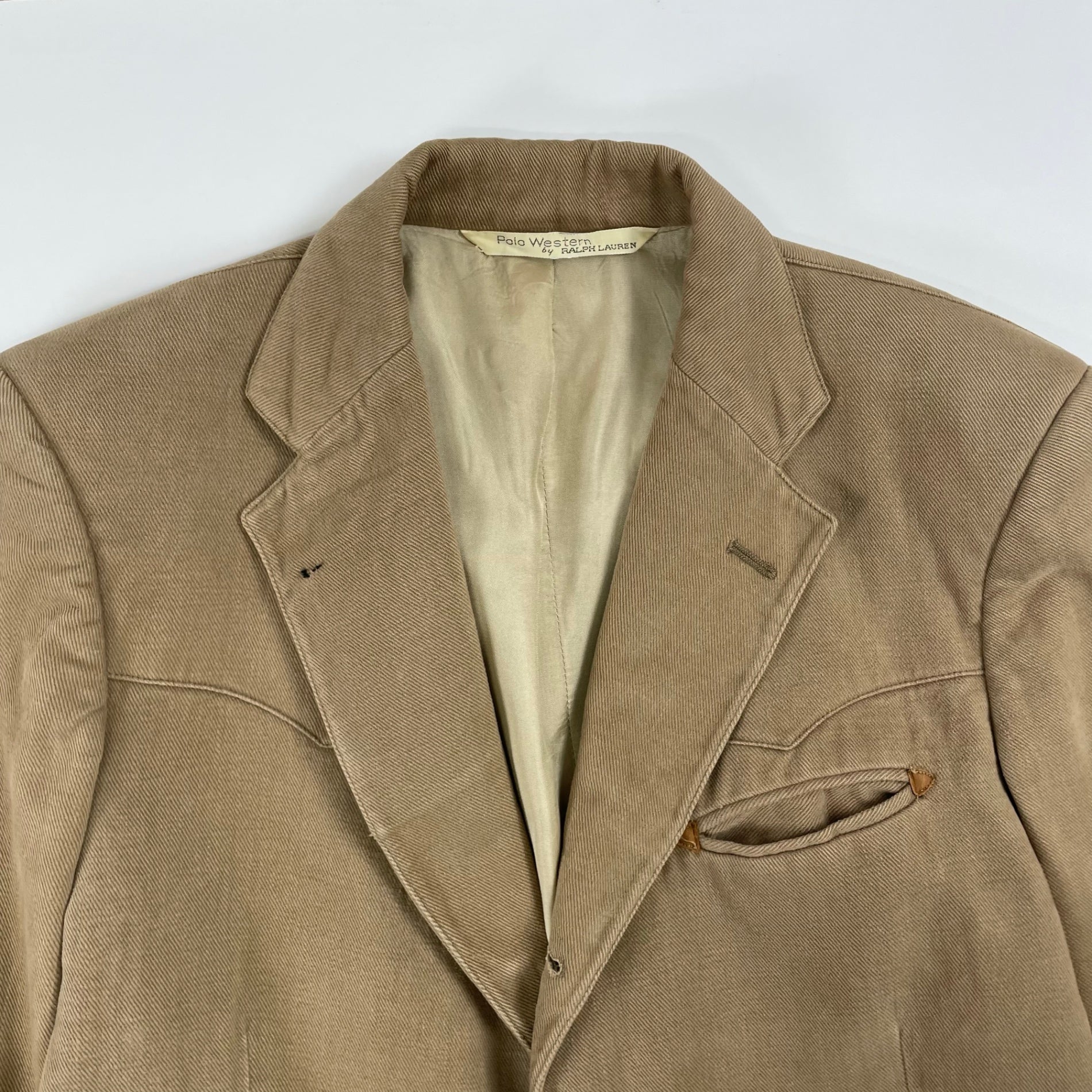 POLO WESTERN(RALPH LAUREN) / 7-80s VINTAGEウエスタンジャケット SIZE:40
