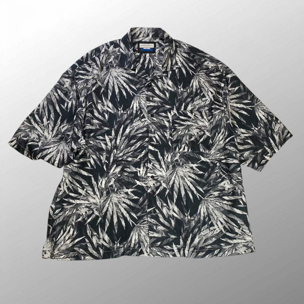 MAISON SPECIAL メゾンスペシャル / マルチプリントプライムオーバーオープンカラーショートスリーブシャツ 参考定価：17,000+tax SIZE:2