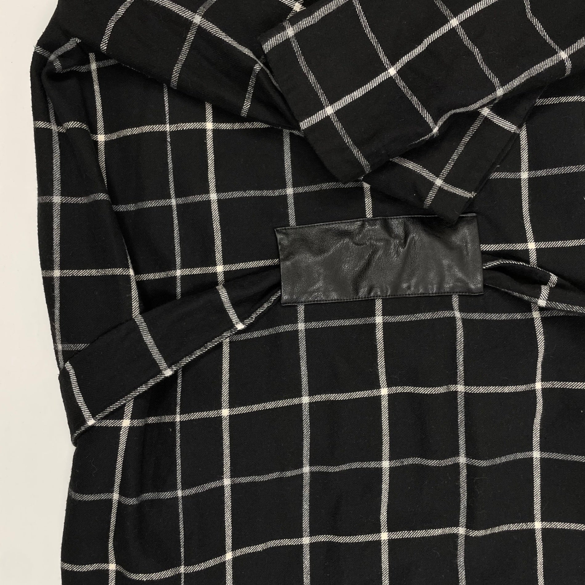 VIRGINIA BIZZI ヴァージニア ビッツィ / フリンジチェックライトコート H.P. FRANCE取り扱い 参考定価：60,000程度