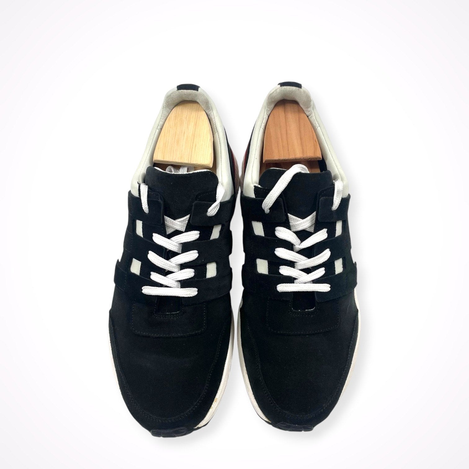 WH × DRESSTERIOR / 別注スウェード切替スニーカー 干場義雅 参考定価：36,000+tax SIZE:6