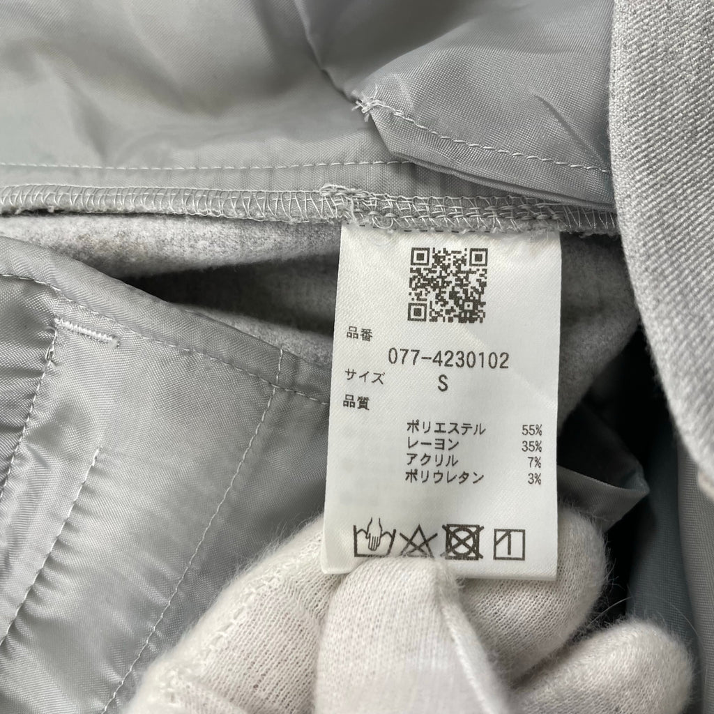 human woman ヒューマンウーマン / T/R裏起毛2WAYストレッチストレートパンツ 参考定価：17,500+tax SIZE:S