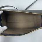 SAFUJI × noji+ / 別注 Leather block bag ブラック