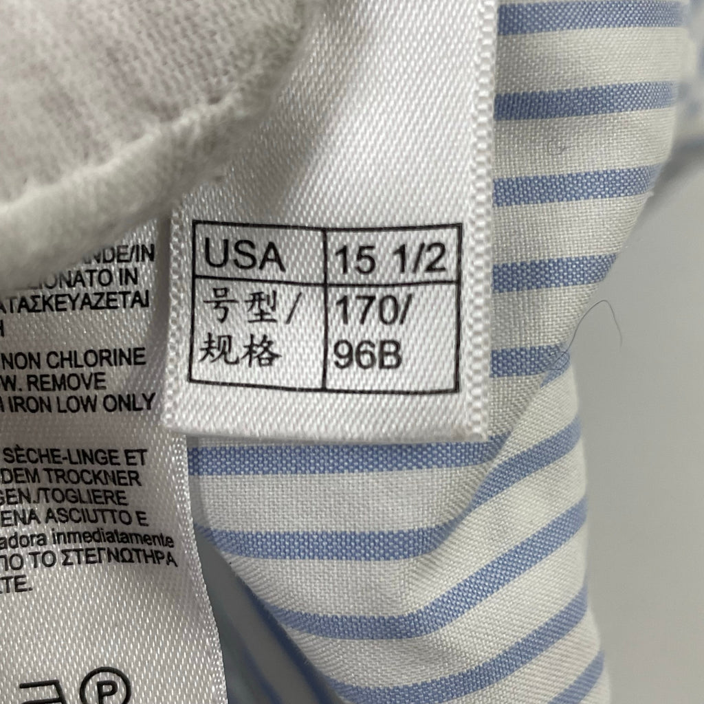 Brooks Brothers / 半袖ストライプシャツ 参考定価：16,000程度 SIZE:15 1/2(L程度)