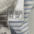 Brooks Brothers / 半袖ストライプシャツ 参考定価：16,000程度 SIZE:15 1/2(L程度)
