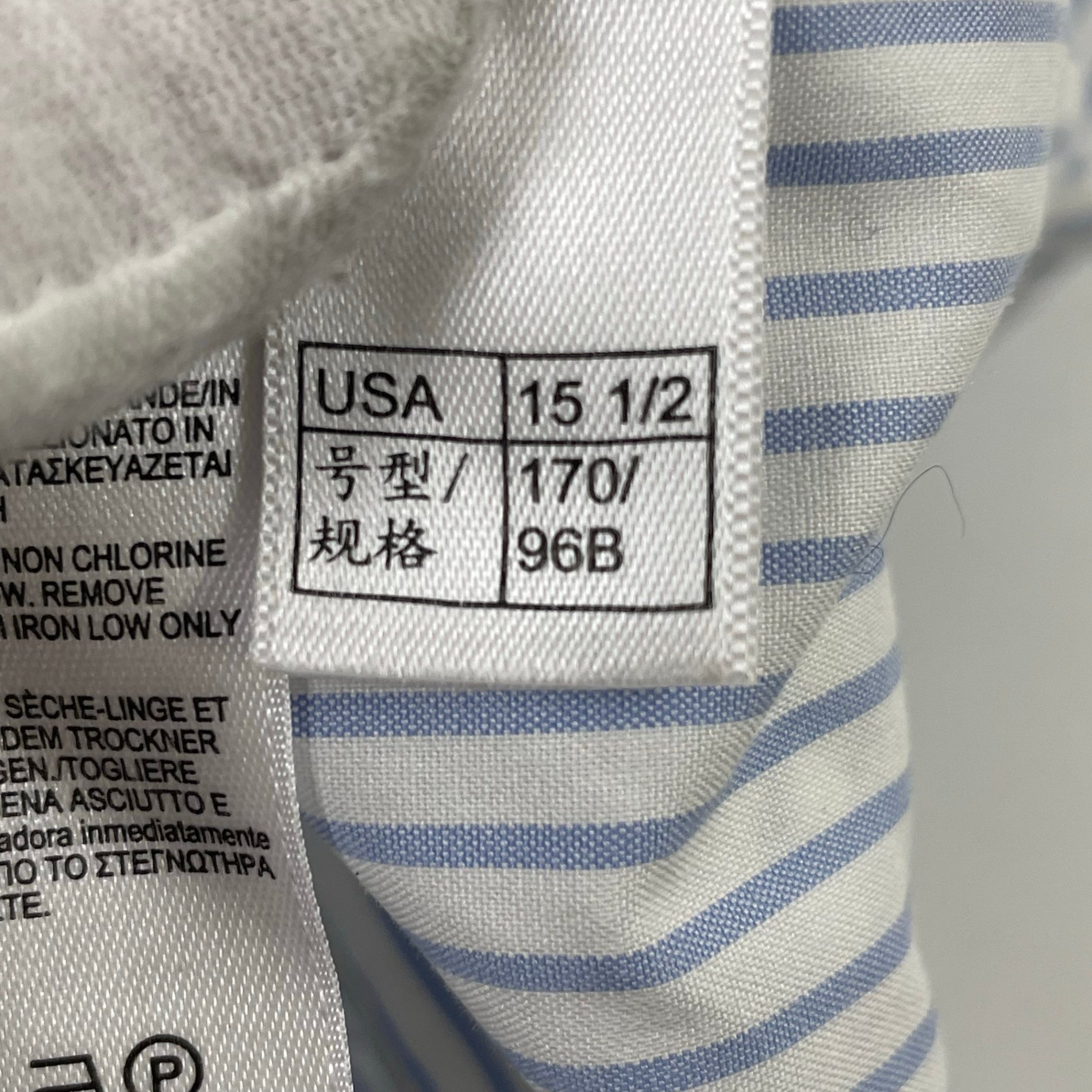 Brooks Brothers / 半袖ストライプシャツ 参考定価：16,000程度 SIZE:15 1/2(L程度)