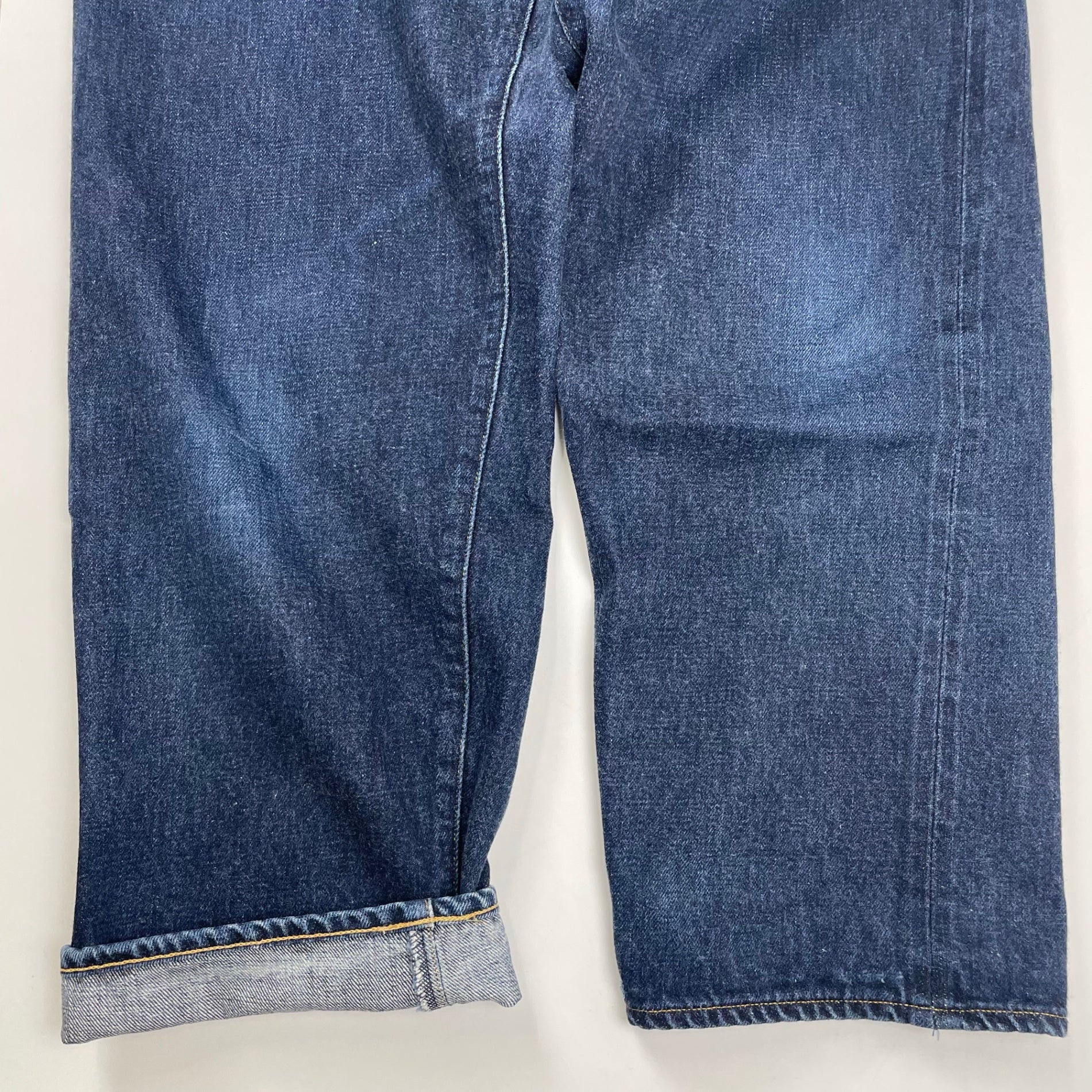 YAECA ヤエカ / セルビッジワイドデニムパンツ 参考定価：25,000程度 SIZE:W82cm