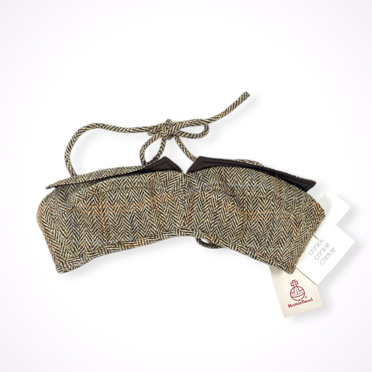 crinkle × Harris Tweed / ハリスツイードビキニトップ  未使用品 参考定価：27,000+tax SIZE:FREE