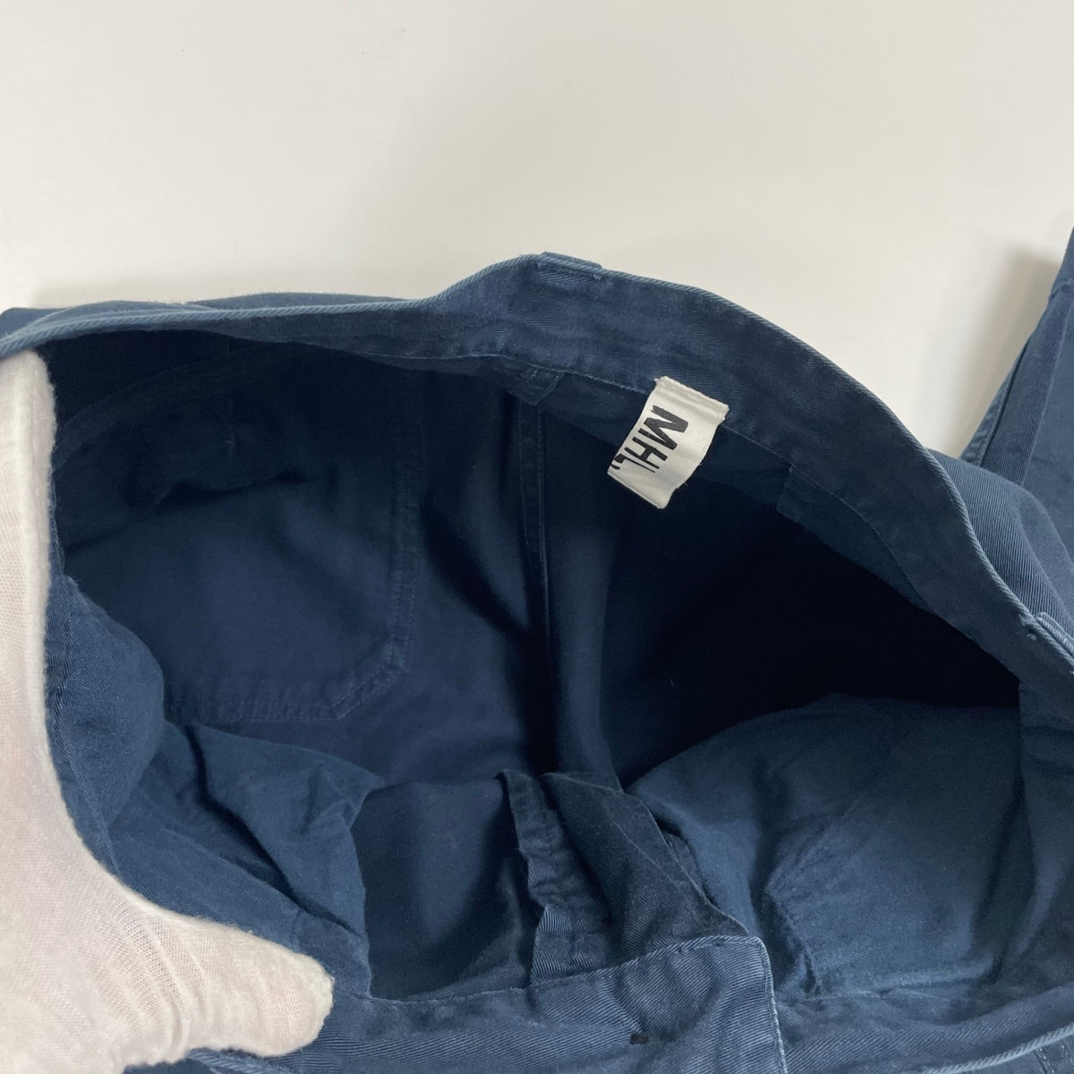 MHL. / コットンツイルパンツ 参考定価：30,000程度 SIZE:S