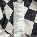 MM6 Maison Margiela  エムエムシックスメゾンマルジェラ / OVERSIZED DISTORTED CHESS PRINT LONG SHIRT チェッカーボード ロングシャツ SIZE：S