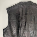 VINTAGE ヴィンテージ / ヴィンテージ パッチワークレザーベスト SIZE：XXXL