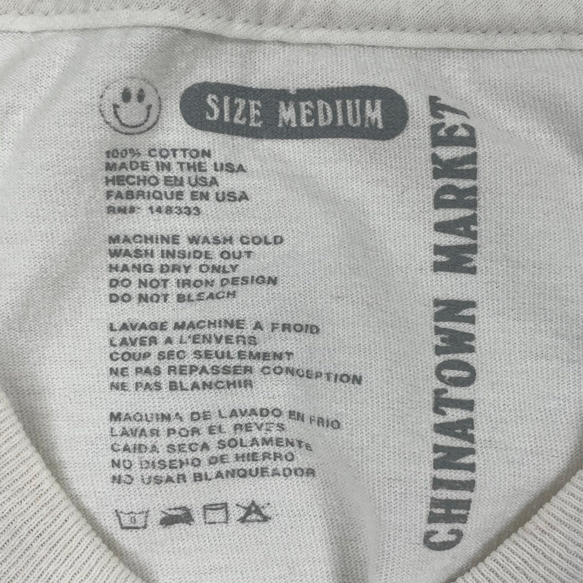 CHINA TOWN MARKET / BootlegキャラクターTEE SIZE：M
