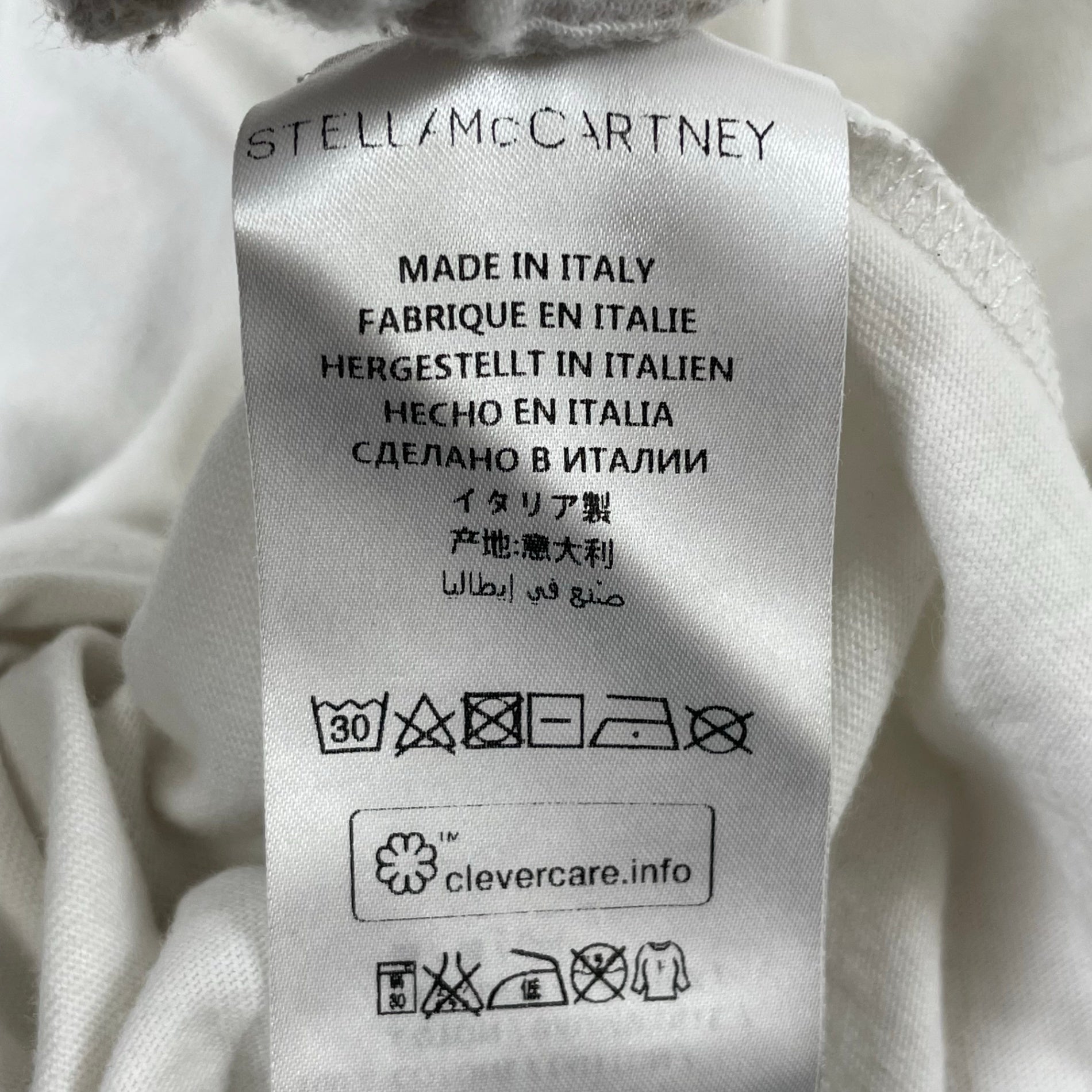 STELLA McCARTNEY / グラフィックTEE イタリア製 参考定価：50,000程度 SIZE：S