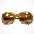 GIORGIO ARMANI / ビッグフレーム アセテートサングラス 参考定価：60,000程度 SIZE:59□17 125