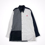 S'YTE Yohji Yamamoto / クロウ刺繍再構築シャツ 参考定価：37,000程度 SIZE:4