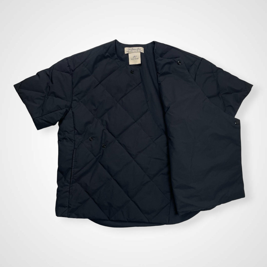 REMI RELIEF レミ レリーフ / ハーフスリーブダウン WRAP DOWN ネイビー 参考定価27,000+tax SIZE:S