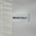 MUNITALP / ハーフジップ メッシュポケット チュニックワンピース 参考定価：42,000程度 SIZE:40