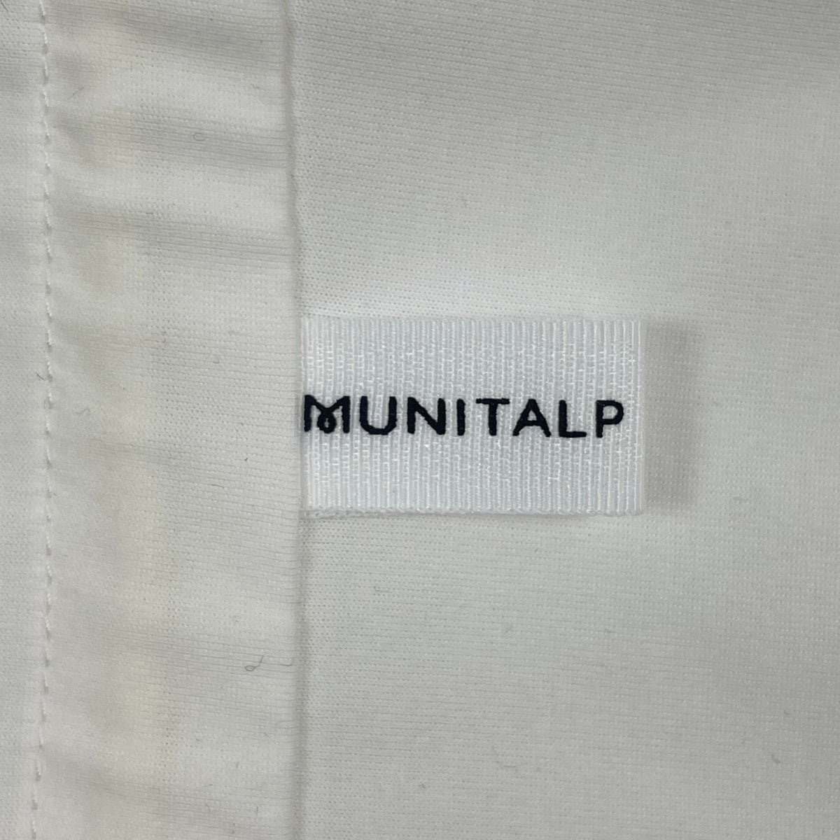 MUNITALP / ハーフジップ メッシュポケット チュニックワンピース 参考定価：42,000程度 SIZE:40