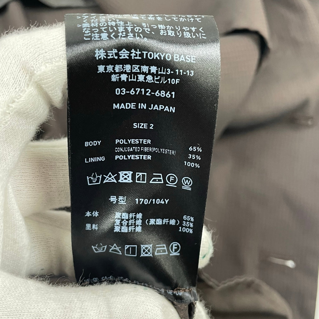 UNITED TOKYO / Dot Air ストレッチセットアップ 参考定価：45,000+tax SIZE:2＆1