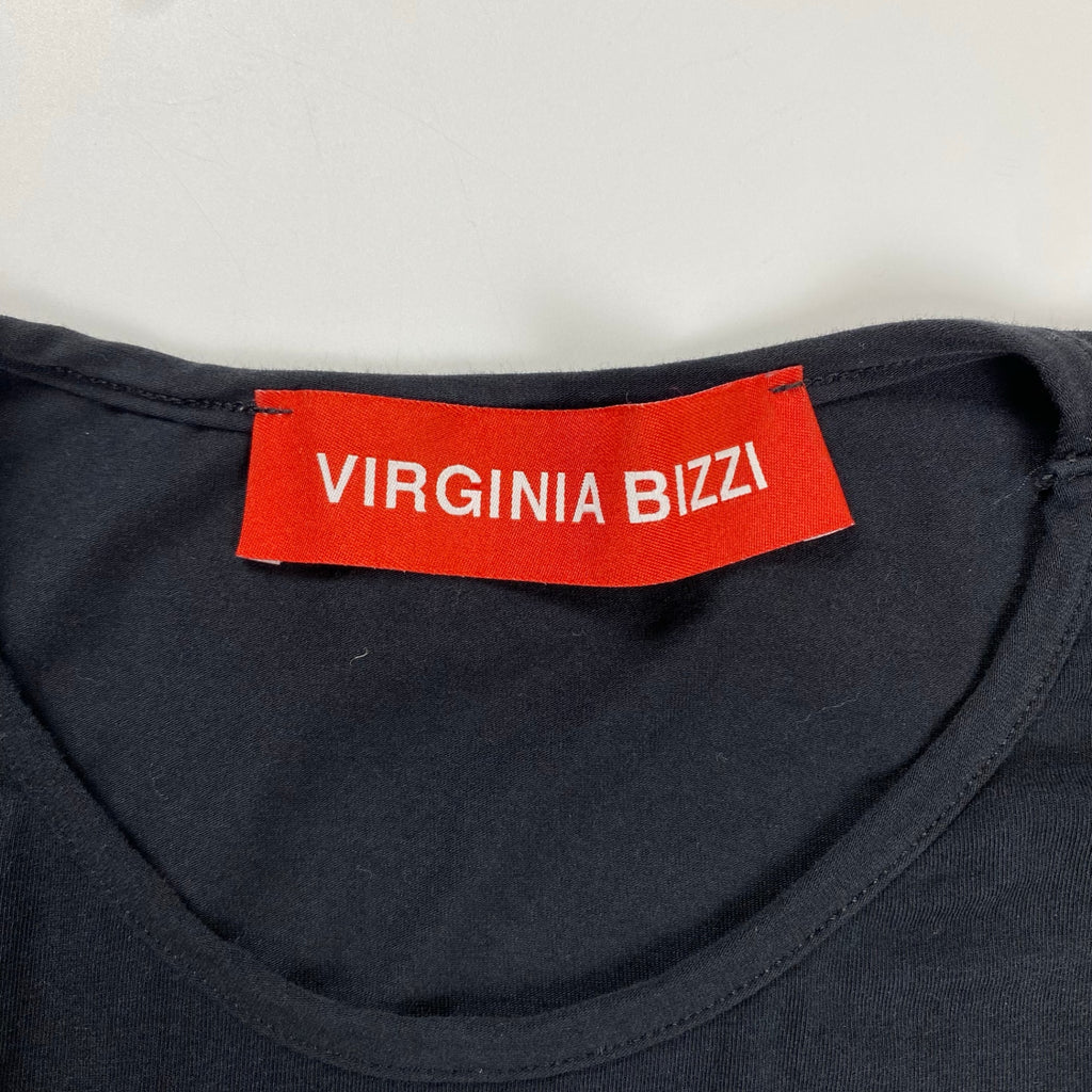 VIRGINIA BIZZI ヴァージニア ビッツィ / デザインノースリーブカットソー H.P. FRANCE取り扱い 参考定価：30,000程度 SIZE：42