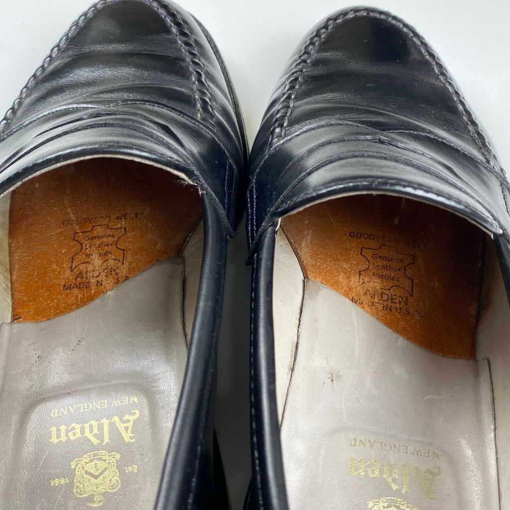 【メンテナンス済】 Alden オールデン / Penny Loafer コインローファー 99267 参考定価：159,000+tax SIZE：8 1/2 D width（約26.5cm）