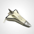 kate spade ケイトスペード / スペースシャトルクラッチバッグ ホワイト×シルバー