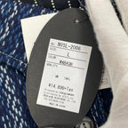 vanson / 刺し子デザインシャツジャケット 未使用品 参考定価：14,800+tax SIZE：L