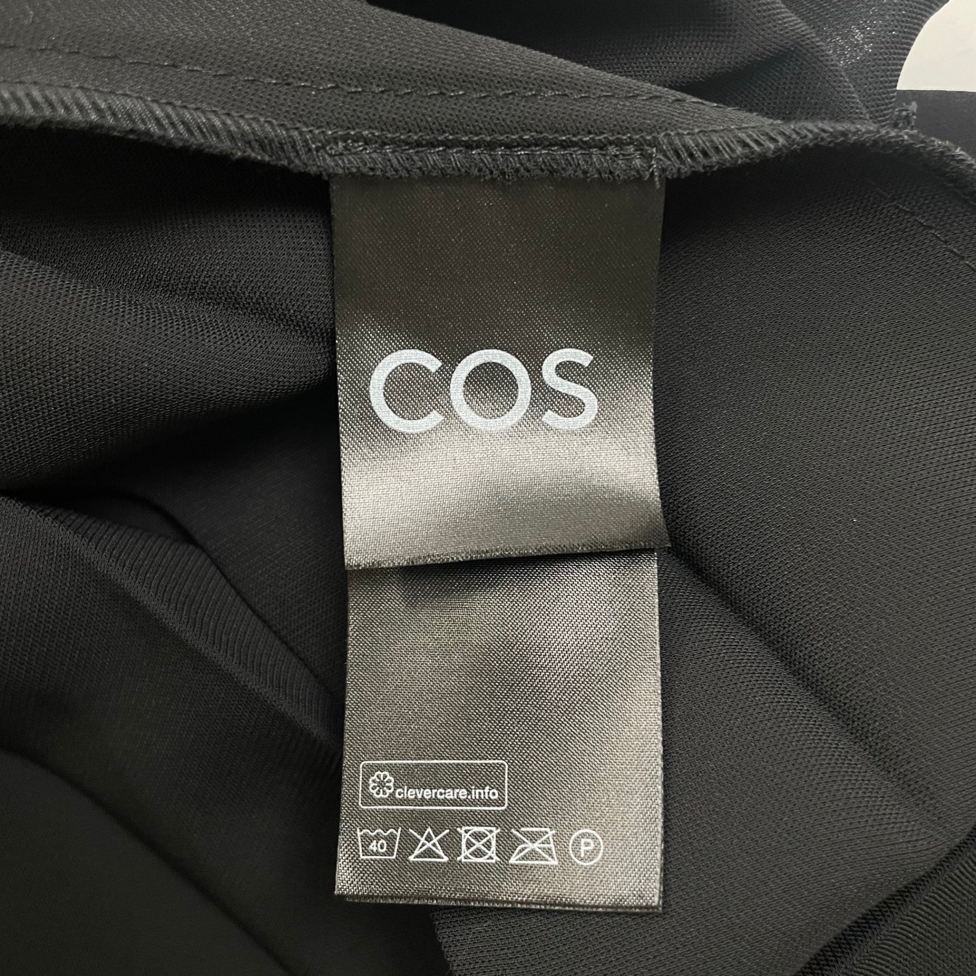 COS コス / ノースリーブプリーツドレス ブラック SIZE:EU36(S程度)