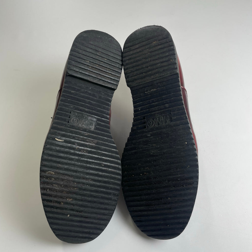 MM6 Maison Martin Margiela メゾンマルタンマルジェラ / シャドー加工 ダービーシューズ MADE IN ITALY SIZE:39(24.5cm程度)