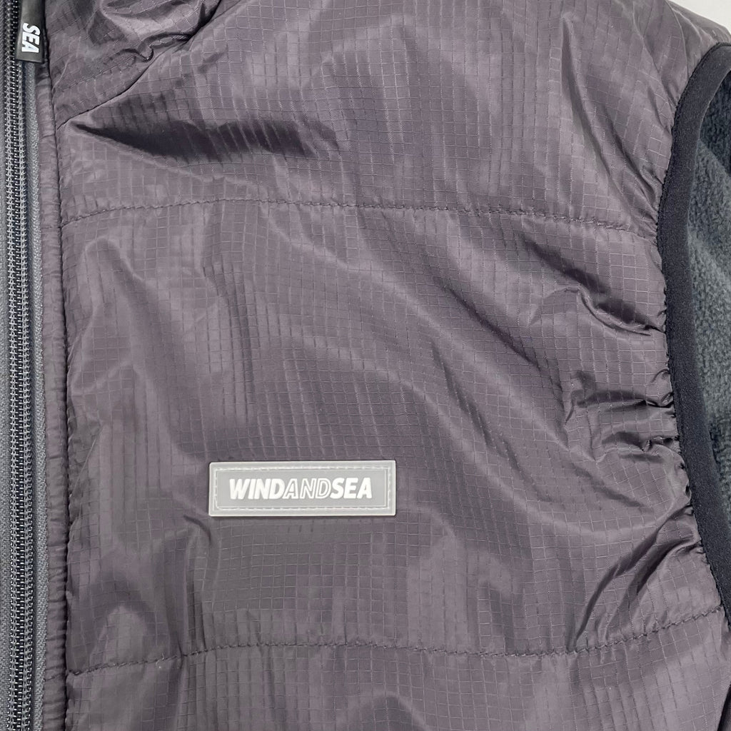 WIND AND SEA ウィンダンシー / リバーシブル インサレーションベスト SIZE：M