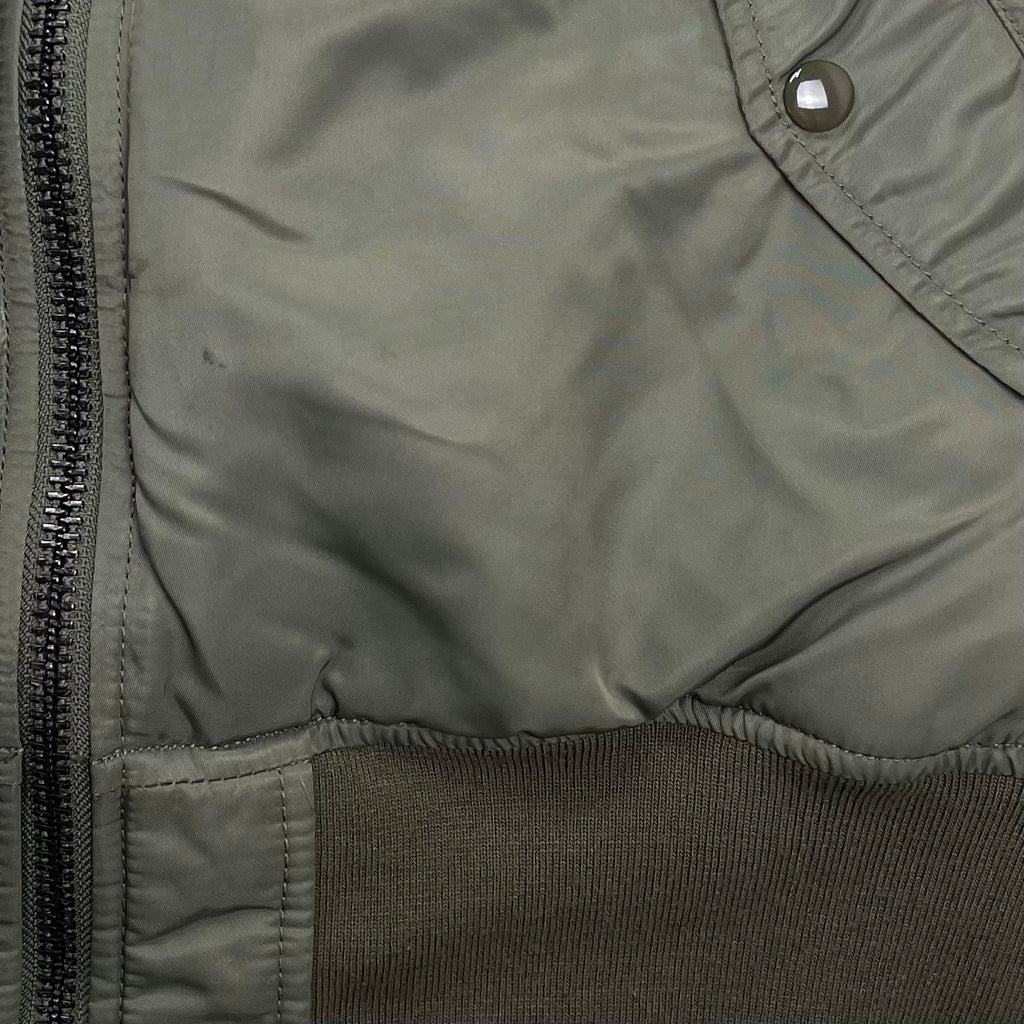 ALPHA × EMODA アルファ エモダ / MA-1 TIGHT ブルゾン 参考定価：25,800+tax SIZE:L