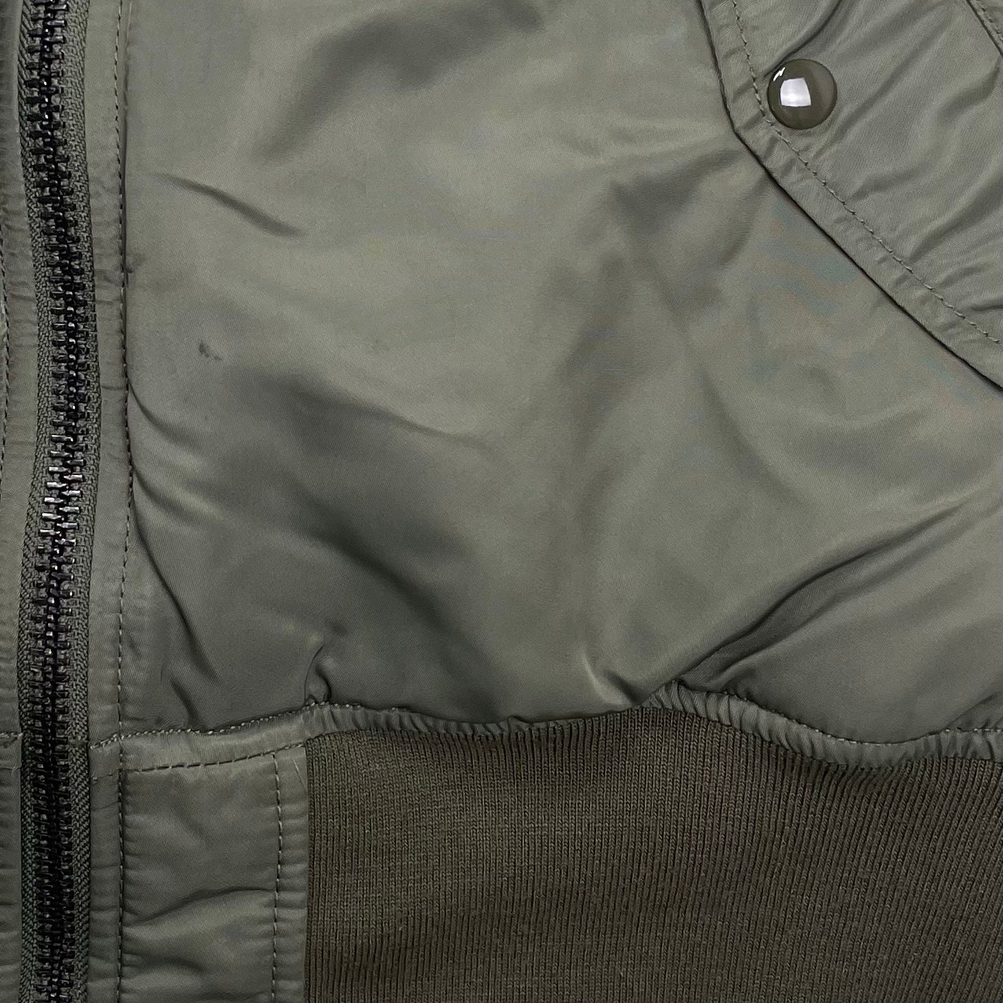 ALPHA × EMODA アルファ エモダ / MA-1 TIGHT ブルゾン 参考定価：25,800+tax SIZE:L