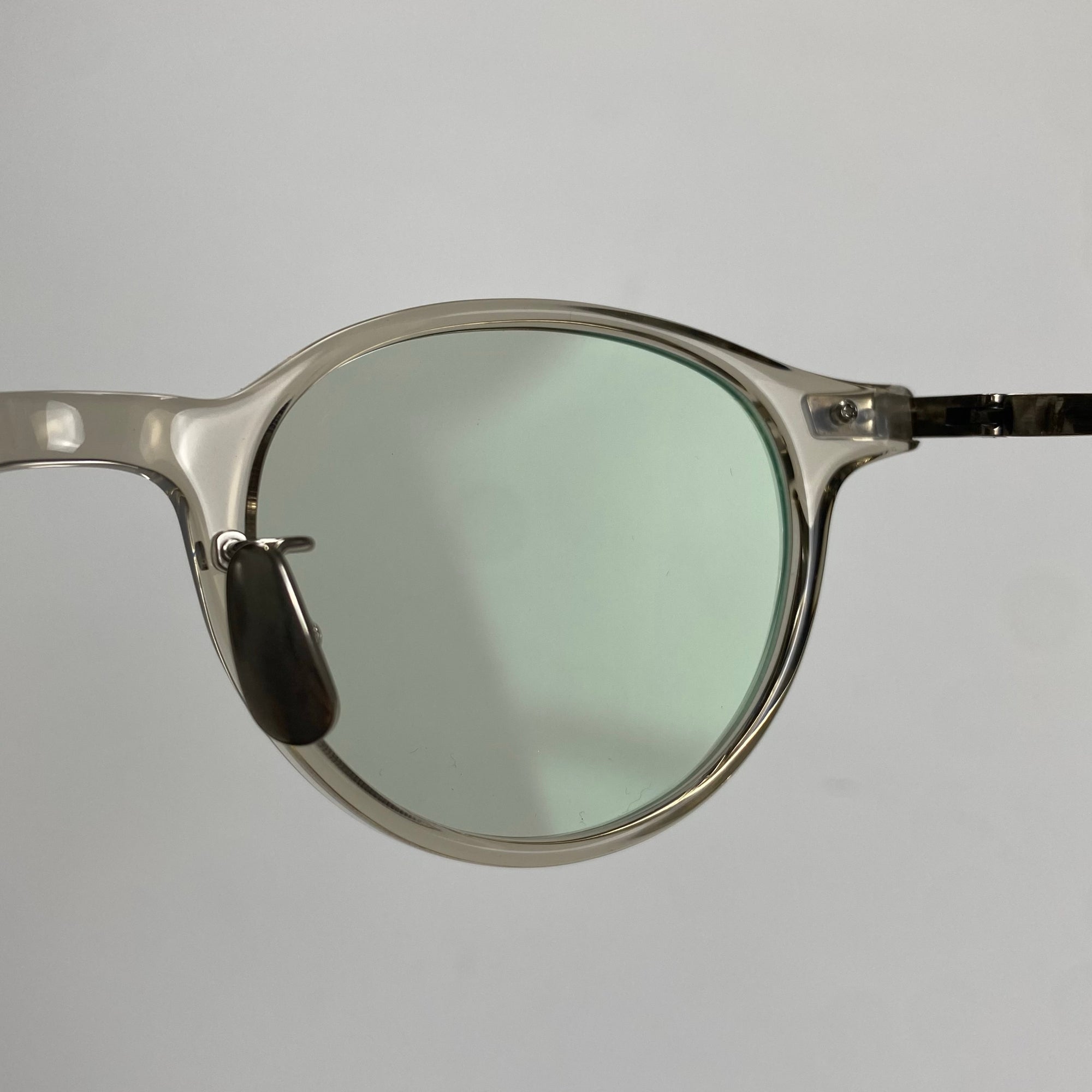 金子眼鏡 【JAPANシリーズ】 / ボストンクリアサングラス 度なしカラーレンズ 参考定価：46,000+tax