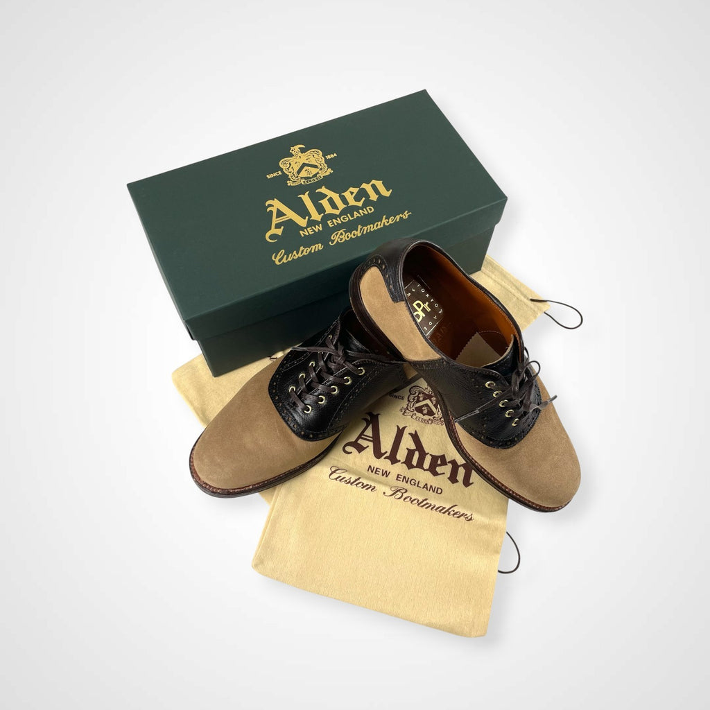 Alden × BEAMS PLUS オールデン ビームスプラス / コラボSADDLE SUEDE N2305 箱・布袋付 参考定価：121,000+tax SIZE：8