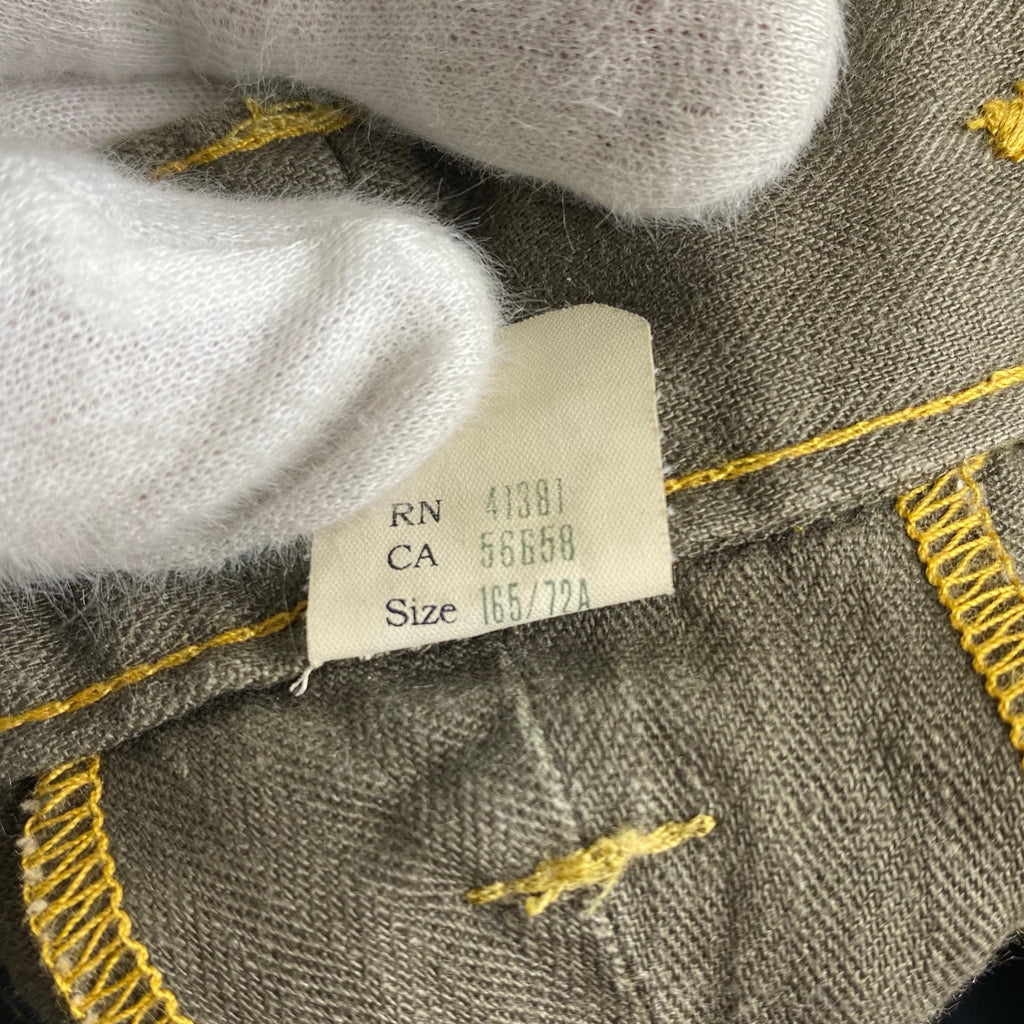 RRL ダブルアールエル / オフィサーリネンコットンヘリンボーンパンツ 23SS 参考定価：52,000+tax SIZE:28×30