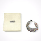 GIORGIO ARMANI / マルチビジューツイストブレスレット 参考定価：100,000程度