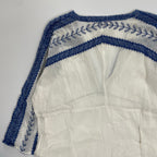 MES DEMOISELLES PARIS メドモアゼル / 刺繍チュニックブラウス インド製 参考定価：28,000程度 SIZE：36