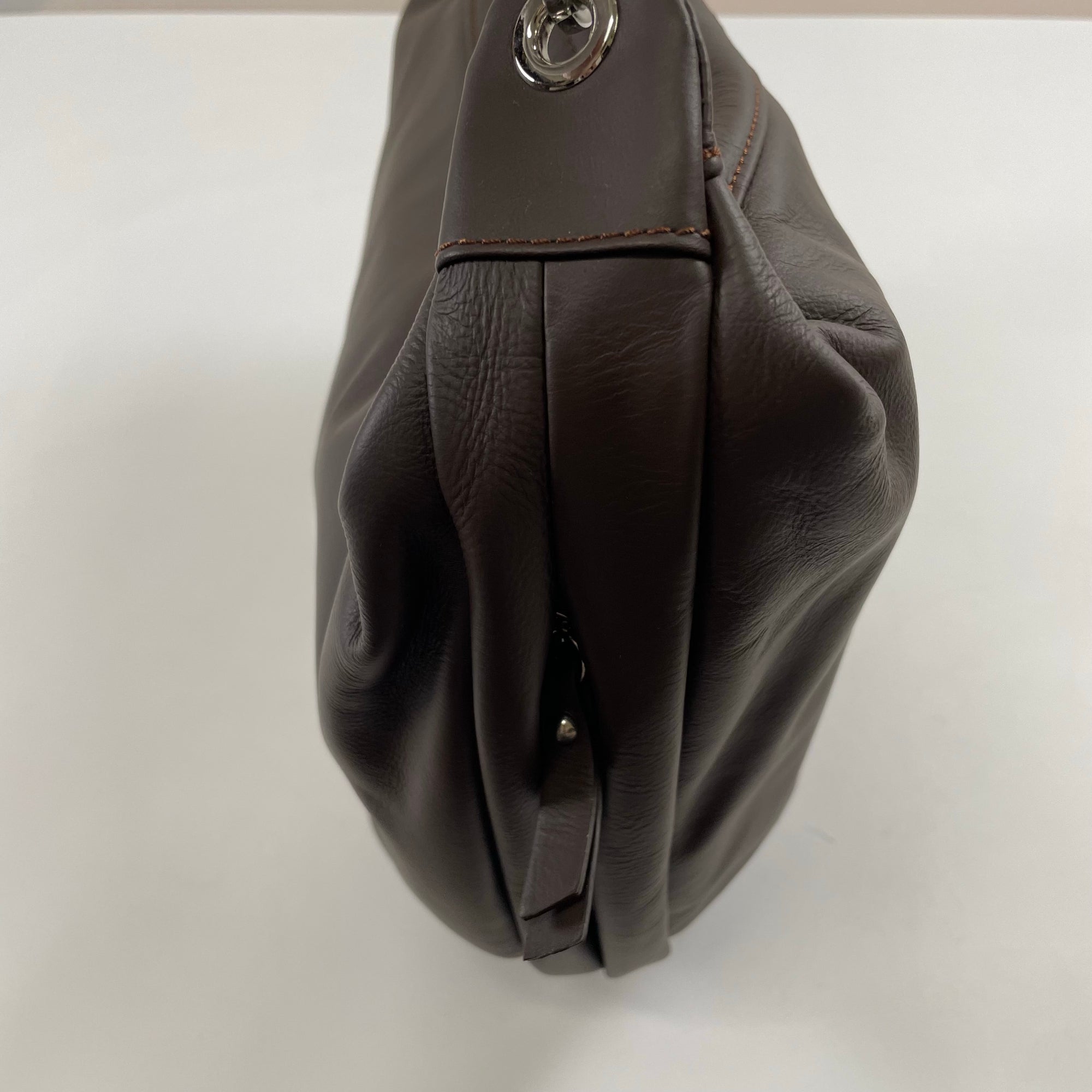 OTTINO / カーフレザーの2ウェイバッグ 極美品 現行品 参考定価：70,000+tax