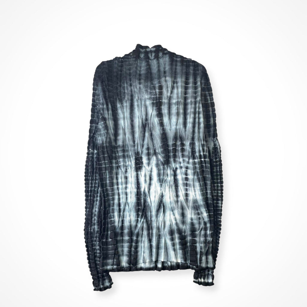 ISSEY MIYAKE MEN / 15SS 絞り染めメッシュプリーツジャケット SIZE:3