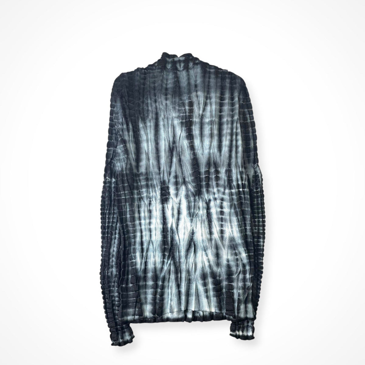 ISSEY MIYAKE MEN / 15SS 絞り染めメッシュプリーツジャケット SIZE:3