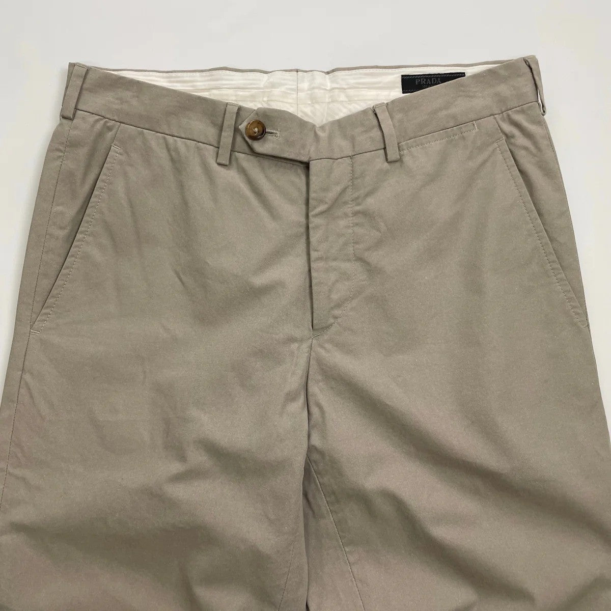PRADA プラダ / コットンテーパードチノ ドレスチノスラックス 2010年製 SIZE：44