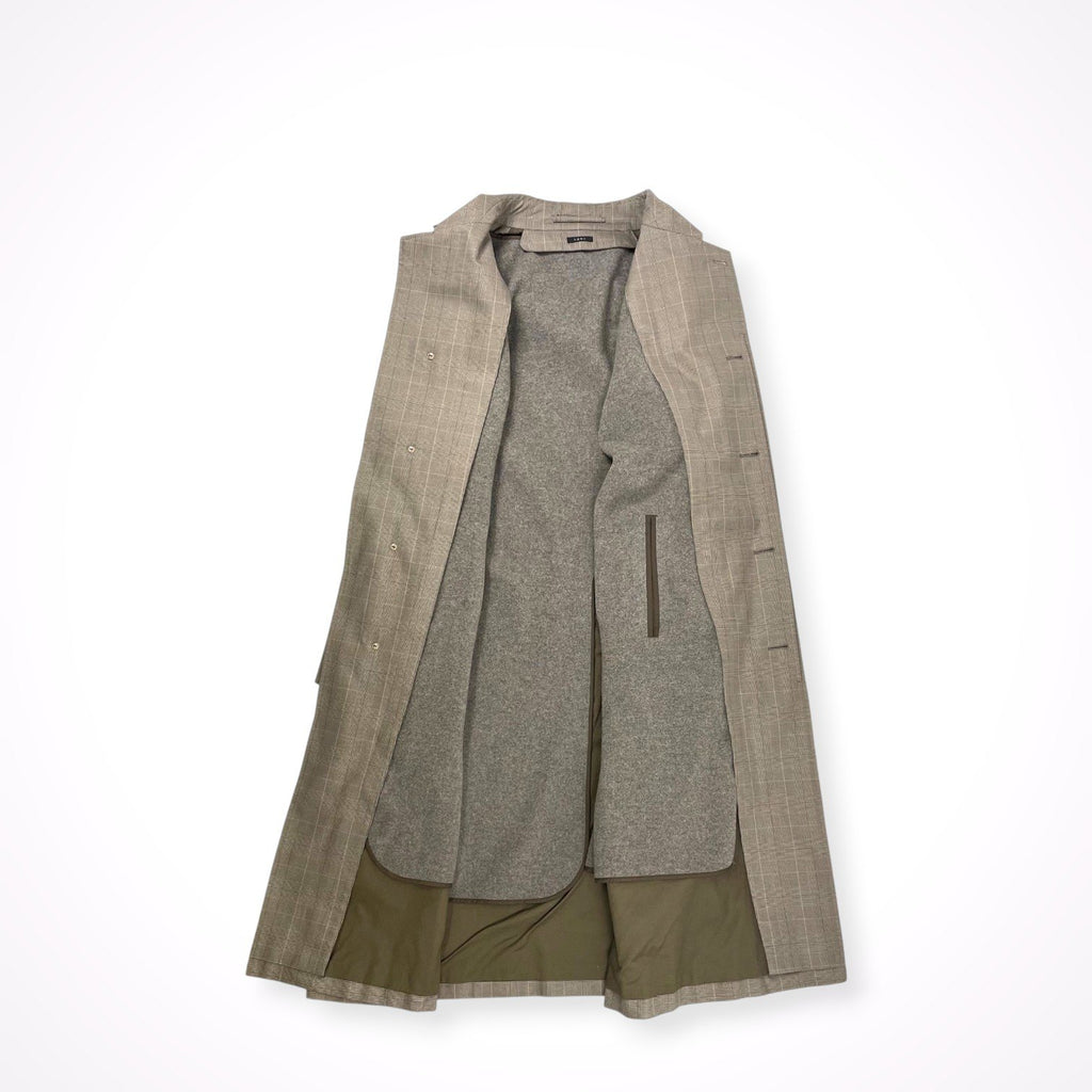 LENO / Stand Fall Collar Coat ライナー付 SIZE:L程度