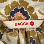 BACCA / コットンリバティプリント コクーンシャツワンピース 参考定価：26,000+tax SIZE:36