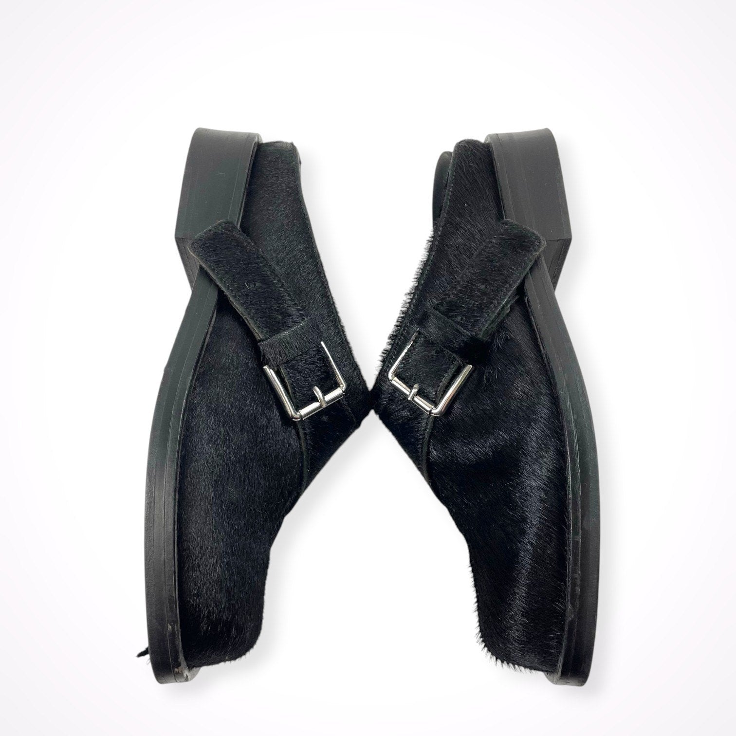 ZARA × LUDOVIC DE SAINT SERNIN / コラボ ハラコモンクサンダル SIZE:25.5cm