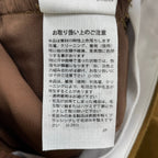 ENFOLD エンフォルド / ラムウールワイドパンツ ブラウン 参考定価：36,000+tax SIZE:38