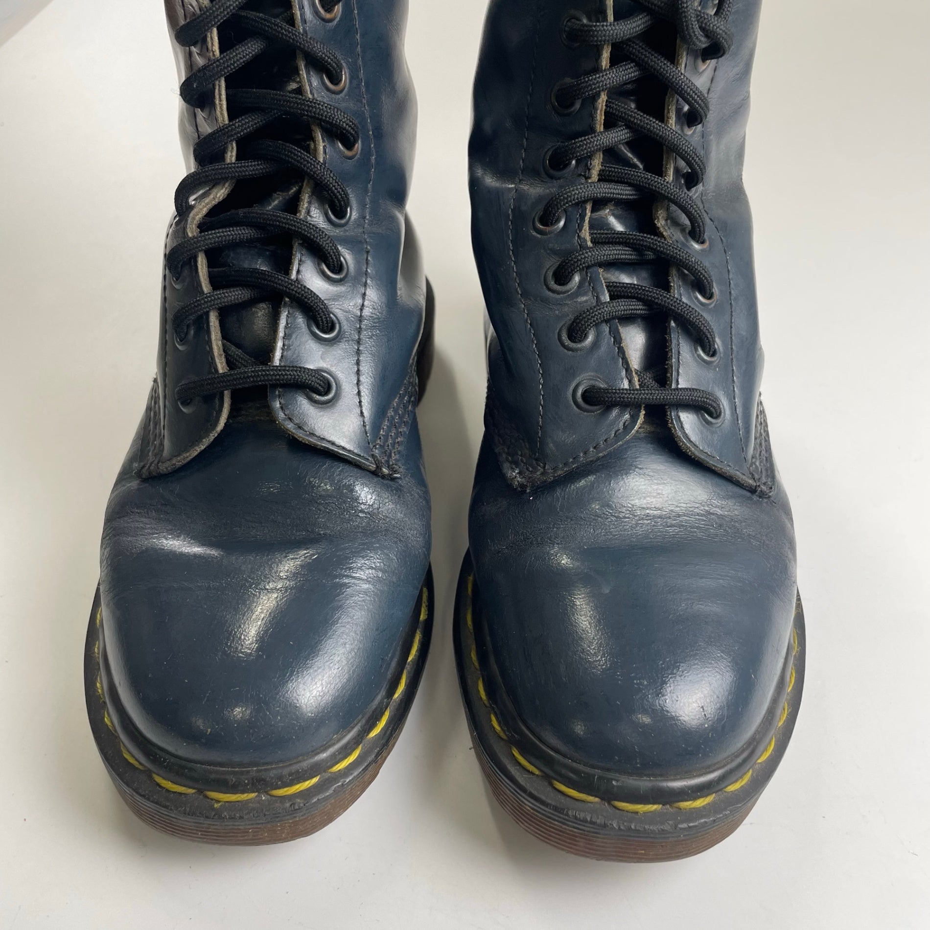 VINTAGE Dr.Martens ヴィンテージ ドクターマーチン / 8-90s 英国製 8ホールブーツ ネイビー SIZE:23cm程度