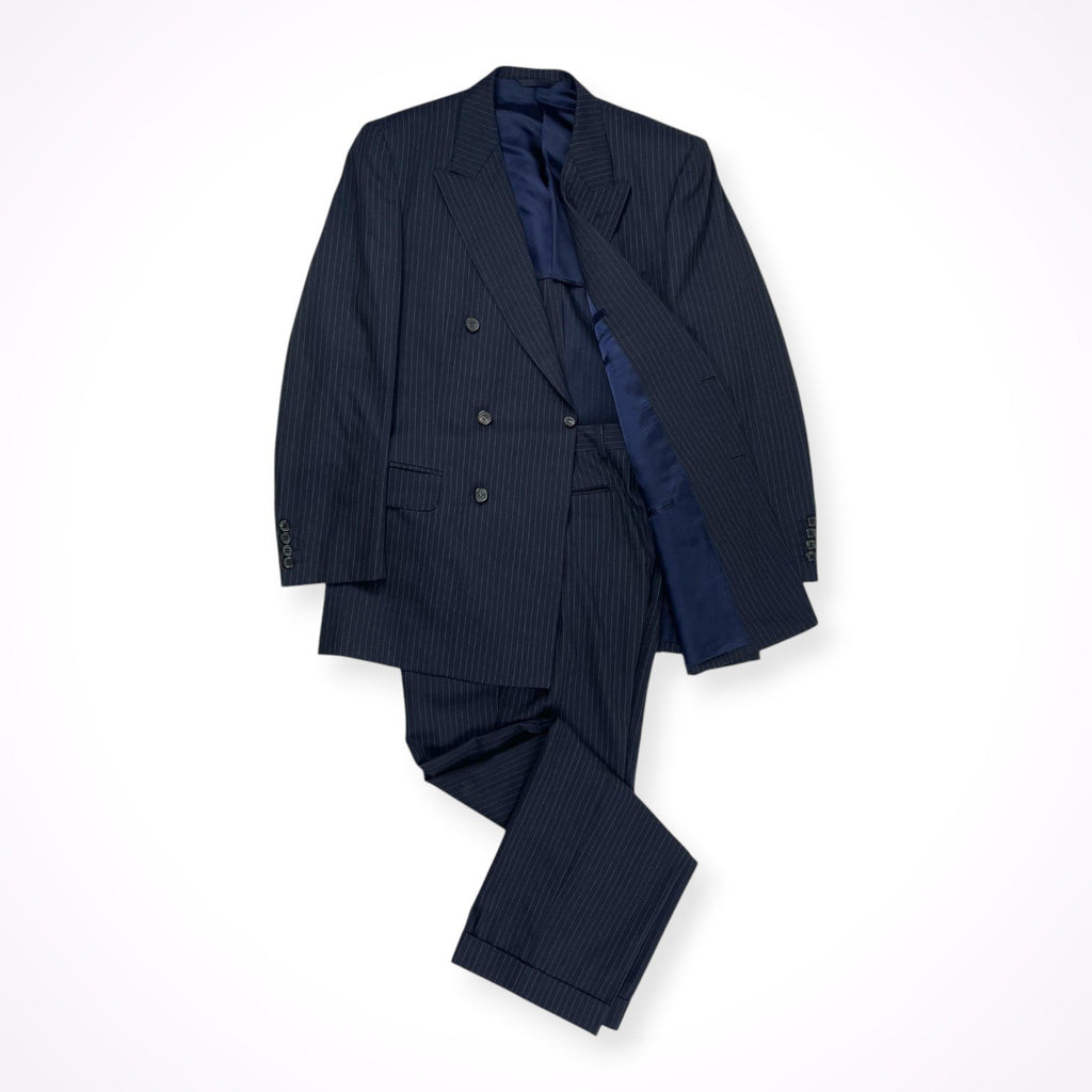 Paul Smith COLLECTION / セットアップダブルスーツ ストライプ 参考定価：150,000程度 SIZE:L