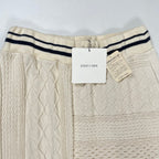 JUDDY CORN / 変わり編みニットスカート 未使用品 参考定価：25,800+tax SIZE:FREE