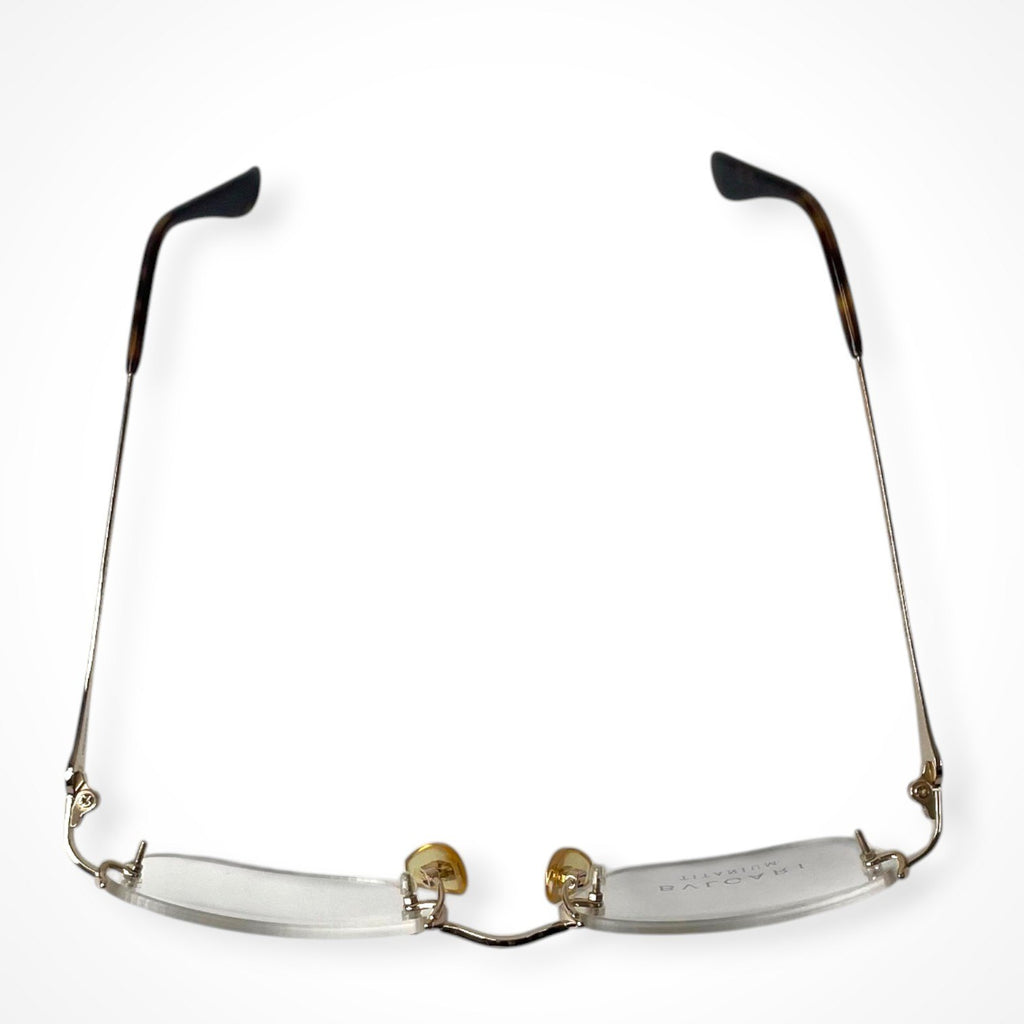 BVLGARI / オニキス リムレスアイウェア デモレンズ入り 参考定価：75,000程度 SIZE:51-20 135