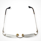 BVLGARI / オニキス リムレスアイウェア デモレンズ入り 参考定価：75,000程度 SIZE:51-20 135